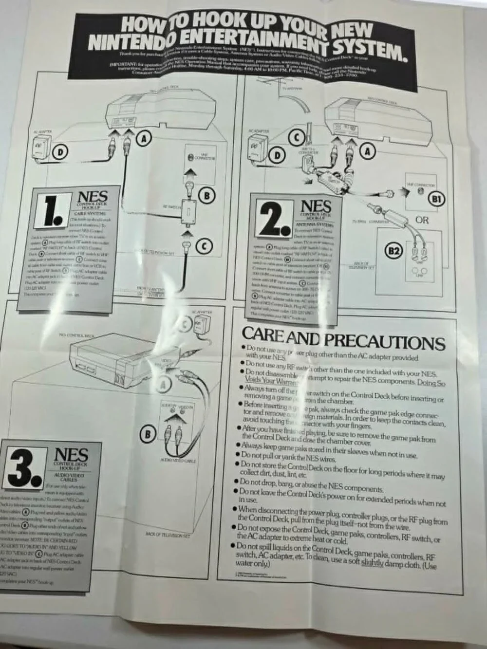 Nintendo poster inserts